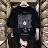 2025 Summer new pattern T-shirt 100% cotton loose y2k casual men's clothes breathable with all fashion T-shirt 3