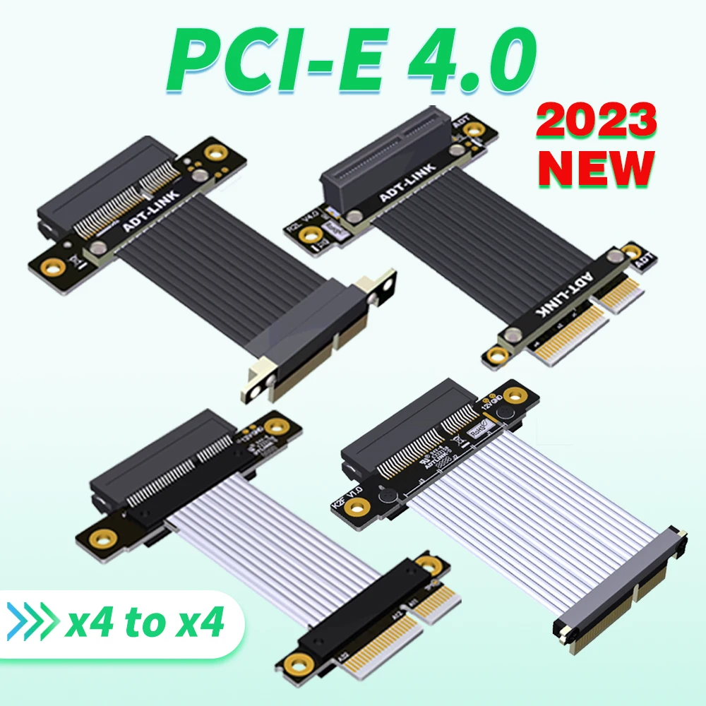 

2023 Новый переходник PCIe 4.0 X4 до X4 Удлинительный кабель адаптер PCI Express 4x Поддержка сетевой карты жесткого диска USB карта 64G/bps K22SF