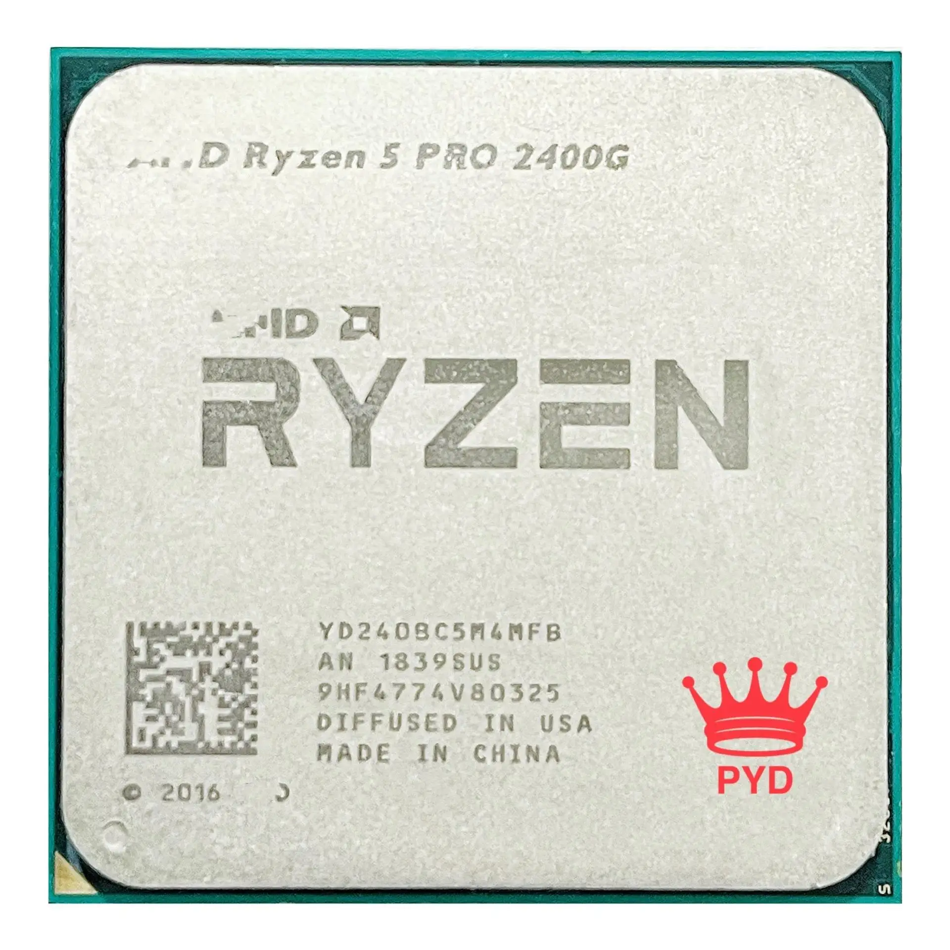 Ryzen 5 Pro 2400G R5 Pro 2400G r5 2400g 3.6 GHz Quad-Core Eight-Thread 65W CPU Processor YD240BC5M4MFB Socket AM4