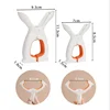 2pcs Drying Blanket Clip Multifunction Clothespin Balcony Windproof Drying Rack Rabbit Ear Fixator Home Laundry Storage Supplies 6