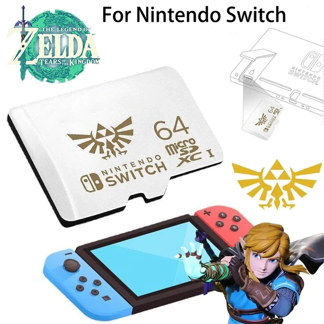 Helpda-Carte mémoire SD pour Nintendo Switch, accessoires de