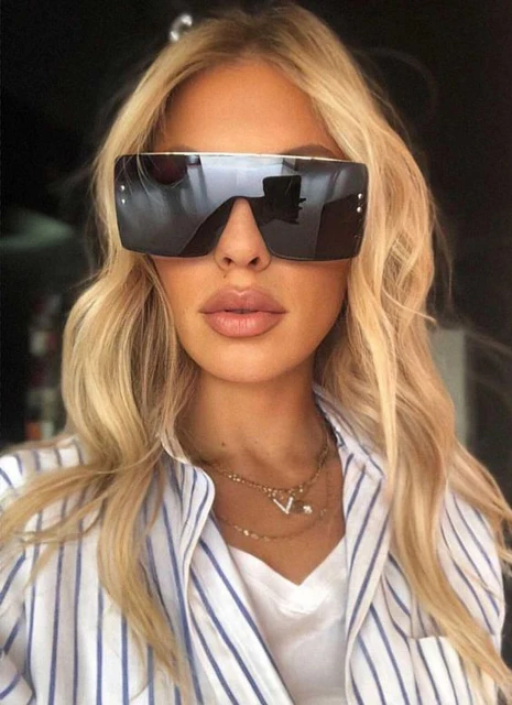 Oversized Luxury Sunglasses Women 2023trendy Leopard Sun Glasses Vintage  Square Hollowed Out Design Sunglasses for Female New - AliExpress