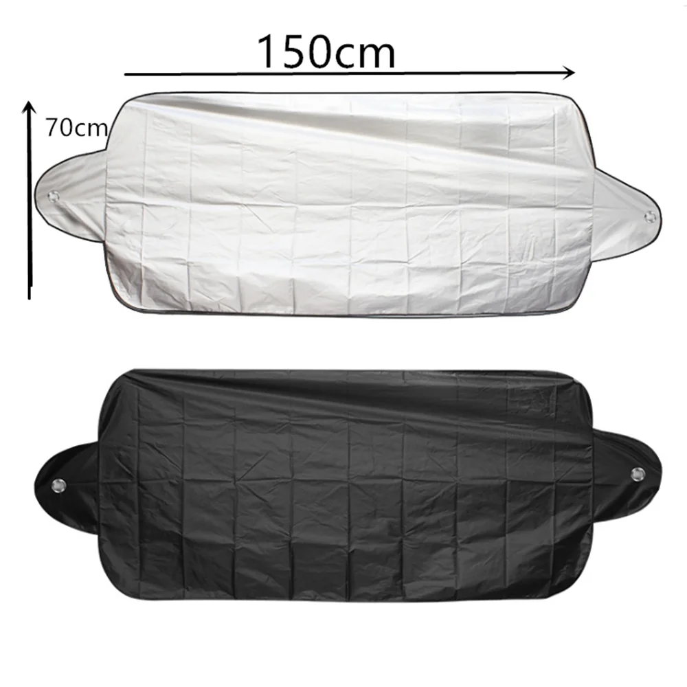 Car Windshield Snow Visor Cover For Opel Astra Mokka Vw Golf Jetta Tiguan Peugeot 206 208 508 Seat Leon Lbiza