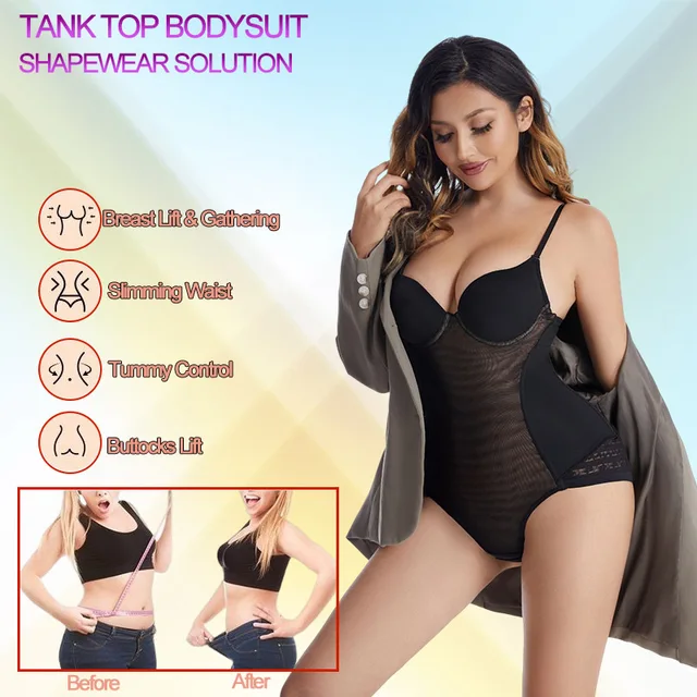 1pcs One-Piece Shapewear, Body Shaping Underwear, Women's Abdomen Corset,  Free Bra (B M) : : Clothing, Shoes & Accessories