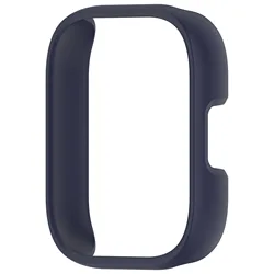 Durable Hard PC Protective Bumper Frame Shell for Redmi Watch 5 Active (Midnight blue)