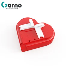 

Moc Love Box Creative Valentine's Day Gift Puzzle Early Education DIY Building Block Assembly Model Fun Ideas Kids Toys Gifts