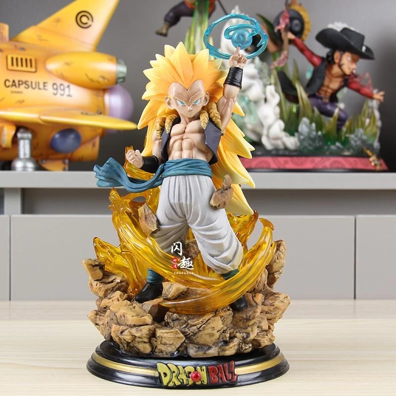

Dragon Ball Z Anime Figures 22cm Gotenks Action Figurine Pvc Gk Dbz Sjj3 Statue Collectible Model Desk Decoration Gift Toy