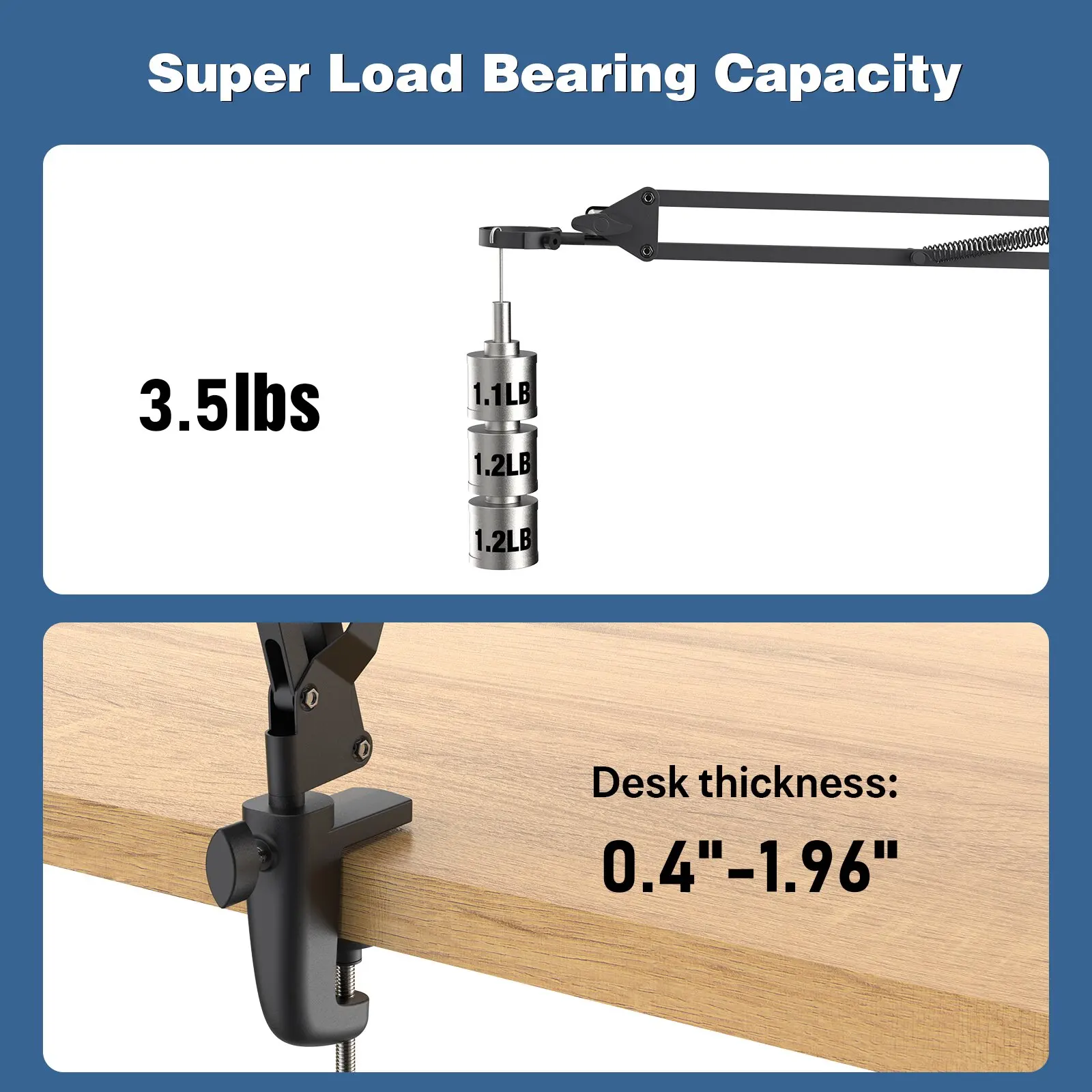 Hayve Microscope Arm Stand，Adjustable Metal Bracket Coin Microscope Mount  Compatible with DM4 DM9 MS1 MS3 4
