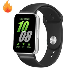 Silicone Sport Strap Wristband Bracelet for Smartwatch Accessories (Black - 2)