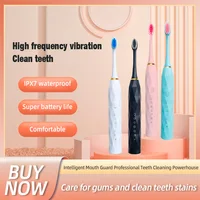 TONGWODE Smart Electric Toothbrush For Teeth Brushes Vibration Dental Tooth Whitening Cleaner USB Rechargeable Oral Care Toothbr