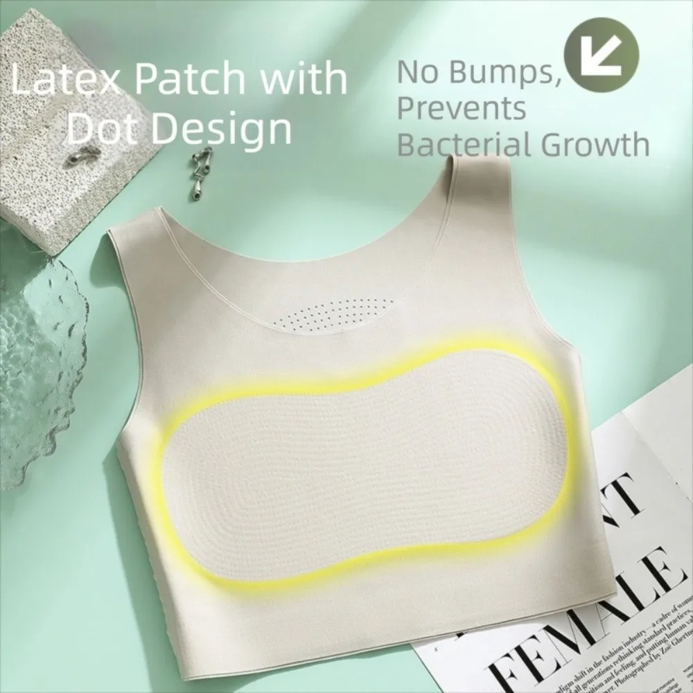 S/M/L/XL/XXL/XXXL/XXXXL Liquid Foundation Underwear Ice Silk Material U Neck Design Ultra-Thin Foundation Liquid Bra 6
