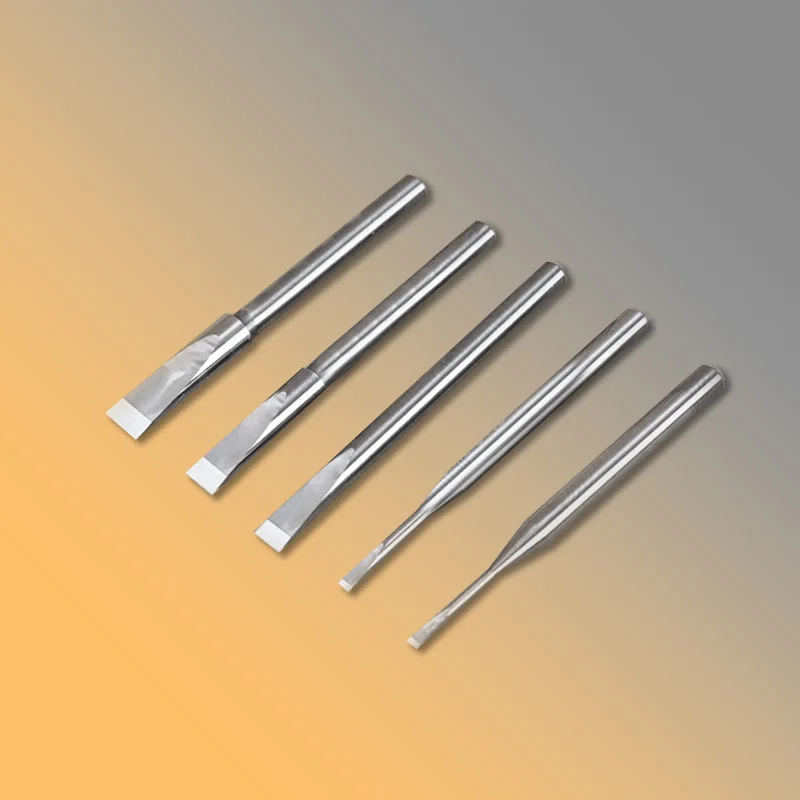 Model Tools Hobby Model Craft Tool Flat bottom spatula Chisel Large size push knife 1mm 2mm 3mm 4mm 5mm For Model modification DIY Making