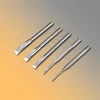 Hobby Model Craft Tool Flat bottom spatula Chisel Large size push knife 1mm 2mm 3mm 4mm 5mm For Model modification DIY Making 5