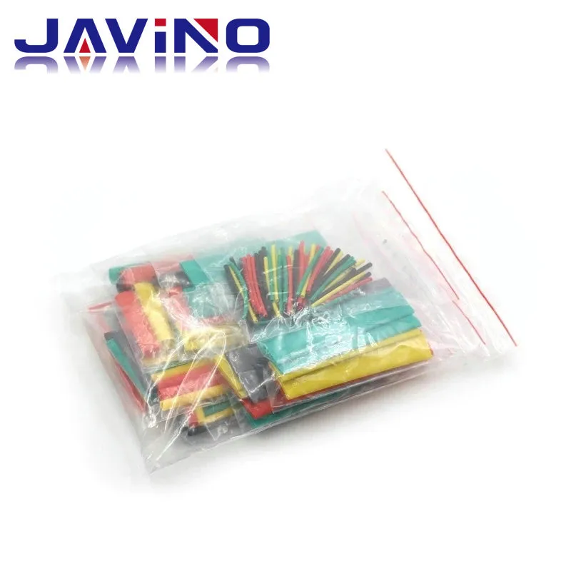 Heat Shrink Tubing 164pcs Set Polyolefin Shrinking Assorted Heat Shrink Tube Wire Cable Insulated Sleeving Tubing Set