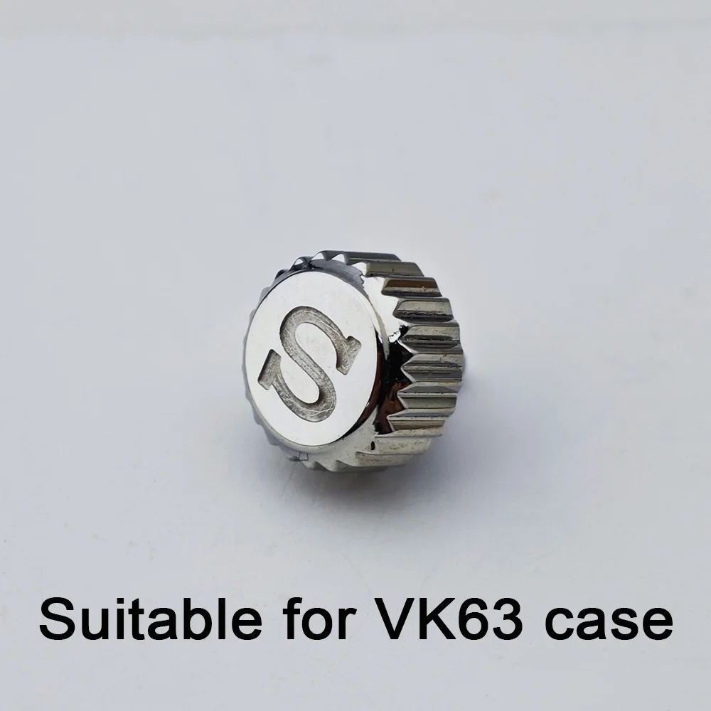 Crown Screw-in Case with Replaceable Engraved S Crown  Handle Accessories