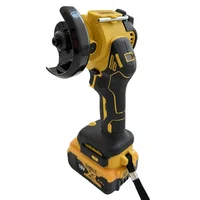 Meuleuse d'angle sans fil DeWALT 4 pouces à affichage numérique, outil de polissage et de découpe électrique, batterie 20V 18V 6