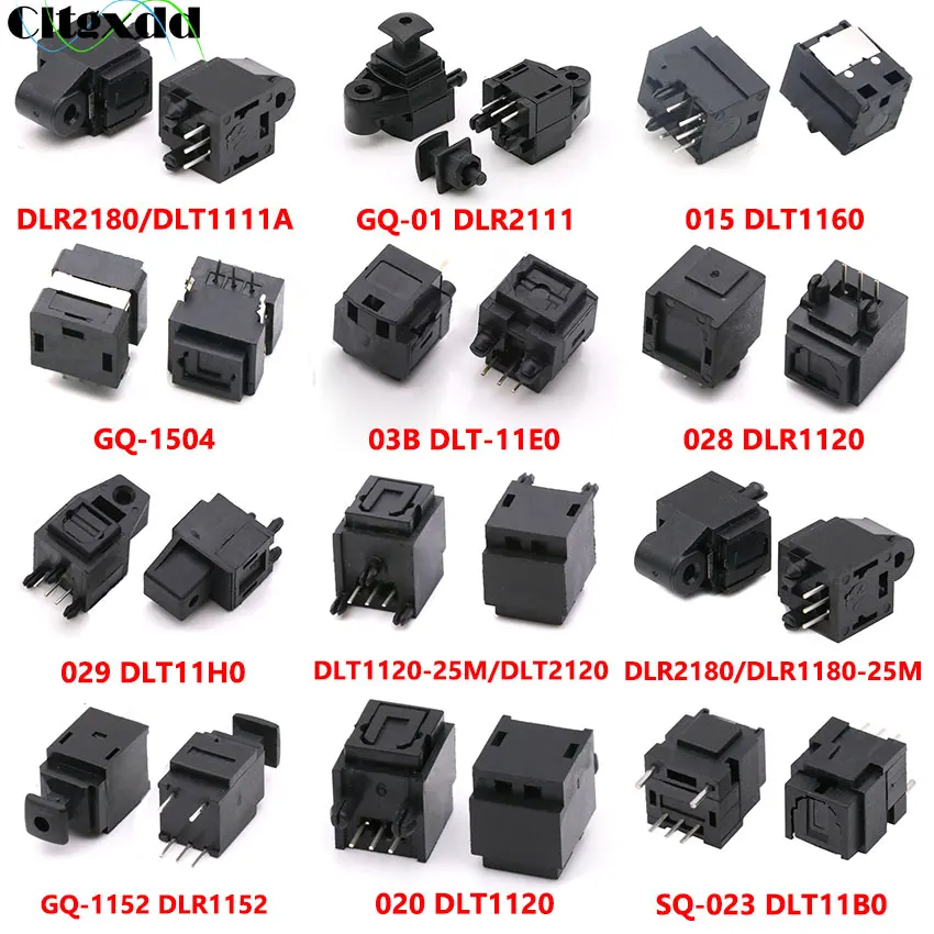 1PCS DLR2180 DLT1111A DLR2111 DLT1160 DLT-11E0 DLR1120 DLR21B0 DLR1152 Buchse Audio Optische Faser Empfang Terminal Stecker – Detail 1