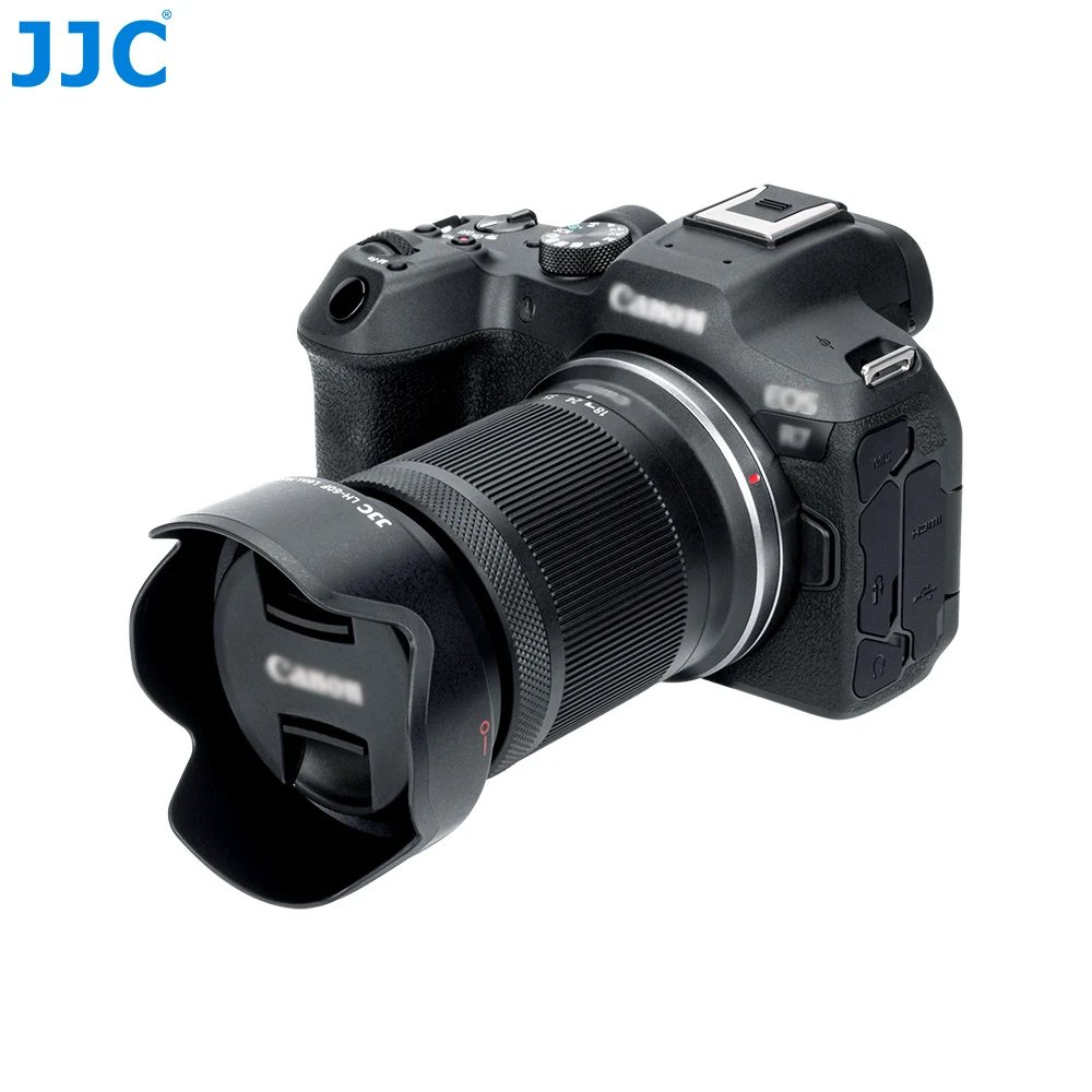 JJC-parasol de lente de EW-60F para cámara Canon, accesorio para Canon EF-M  18-150mm F3.5-6.3 IS STM y RF-S 18-150mm F3.5-6.3 IS STM, EOS R7 M50 M200  M6 M200 - AliExpress