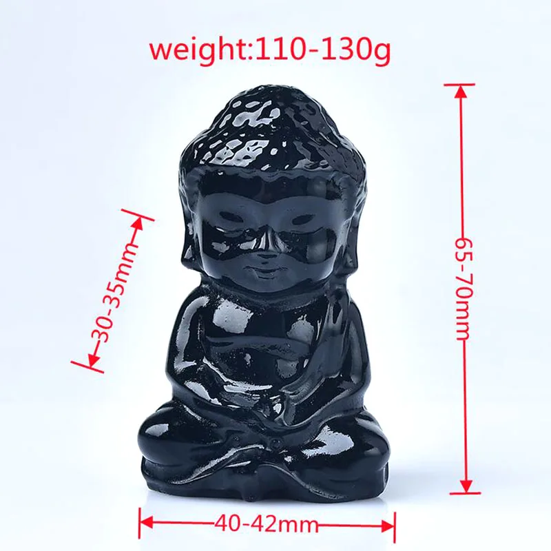 1pc 100% Natural Rse Quartz Carved Baby Buddha Fengshui Statue Clear Quartz Pink Crystal Figurine Crafts Home Desktop Decor Gif 3