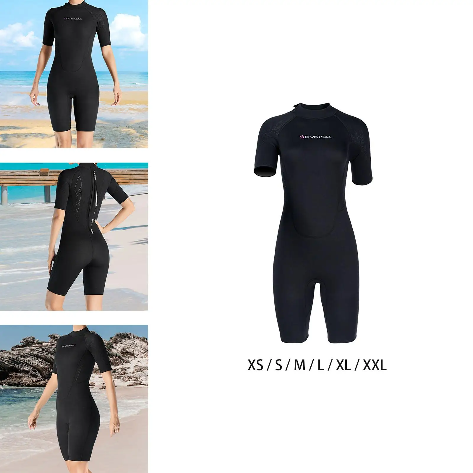 Free Diving Suit Women Full Body Swimsuit for Swimming Underwater Canoeing Free Diving Suit Women Full Body Swimsuit for Swimming Underwater Canoeing