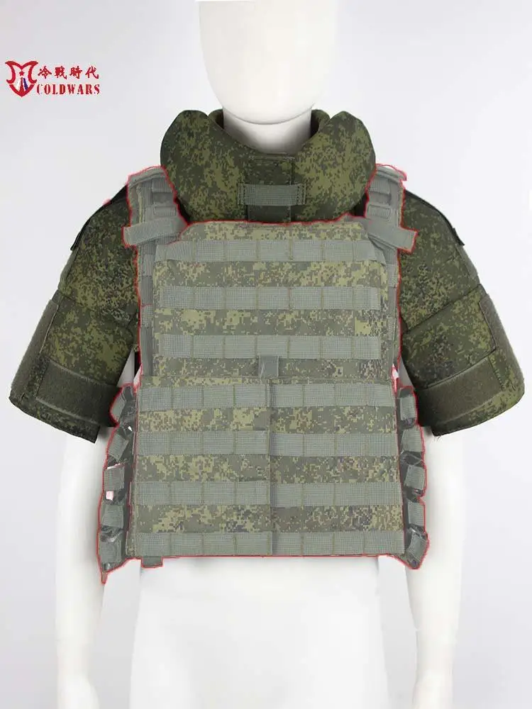 Taktische Weste mit Erweitertem Schutzkit - Verstellbarer Schulter-, Hals- und Leistenpanzerträger für CS (ohne ballistischen Einsatz) – Detail 4