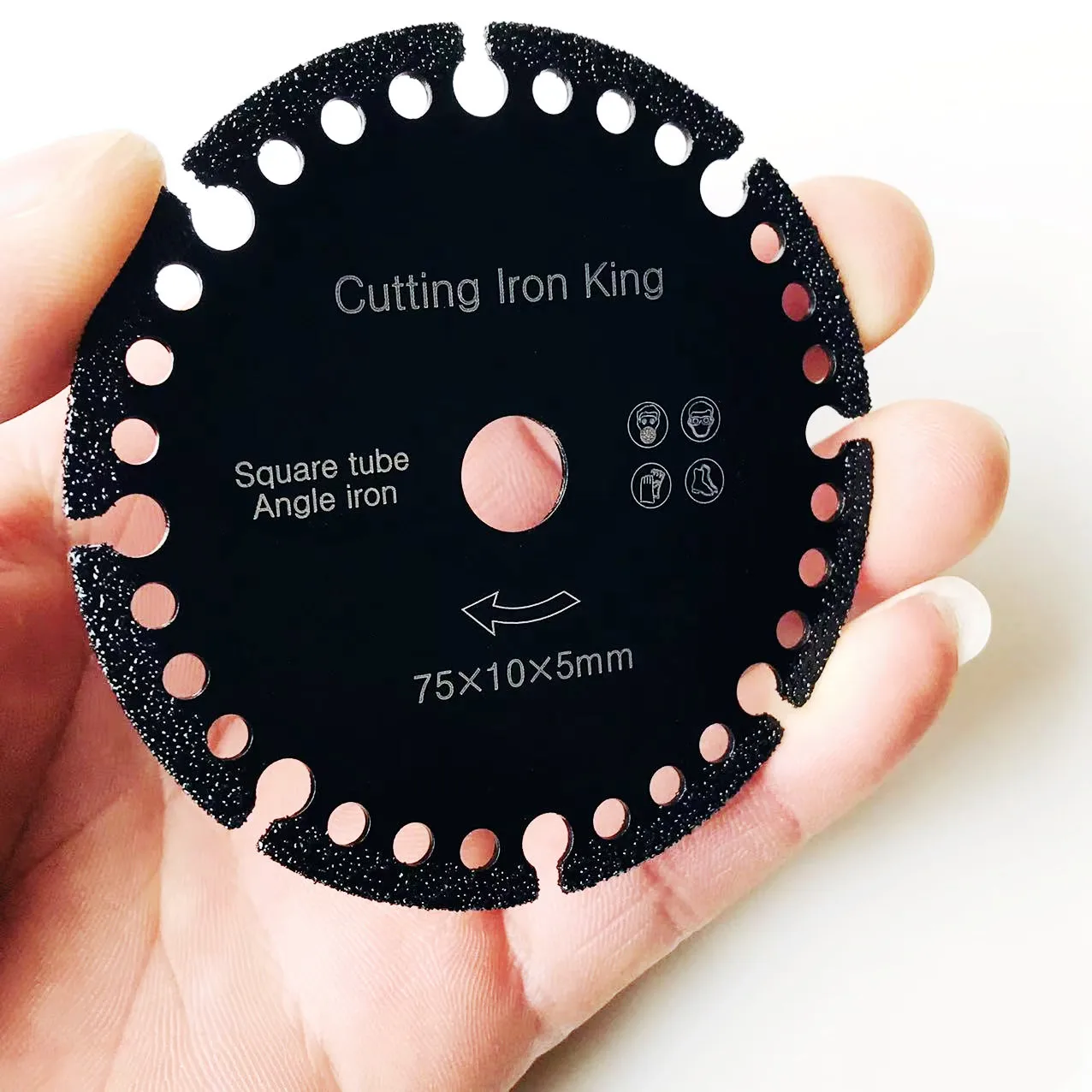 Enhanced Diamond Cutting Wheel - 3-Inch, Ideal for Steel and Iron Cutting