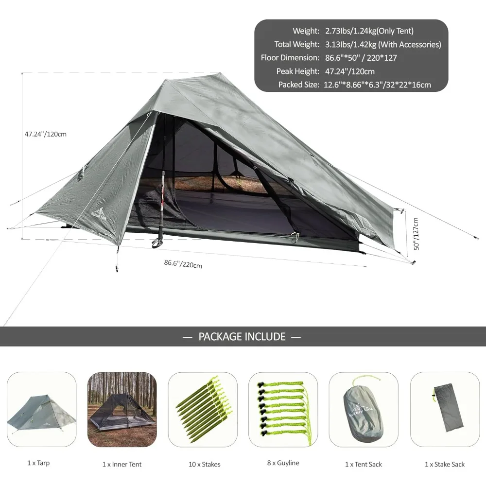 Altair Two Ultralight Backpacking Tent, 2