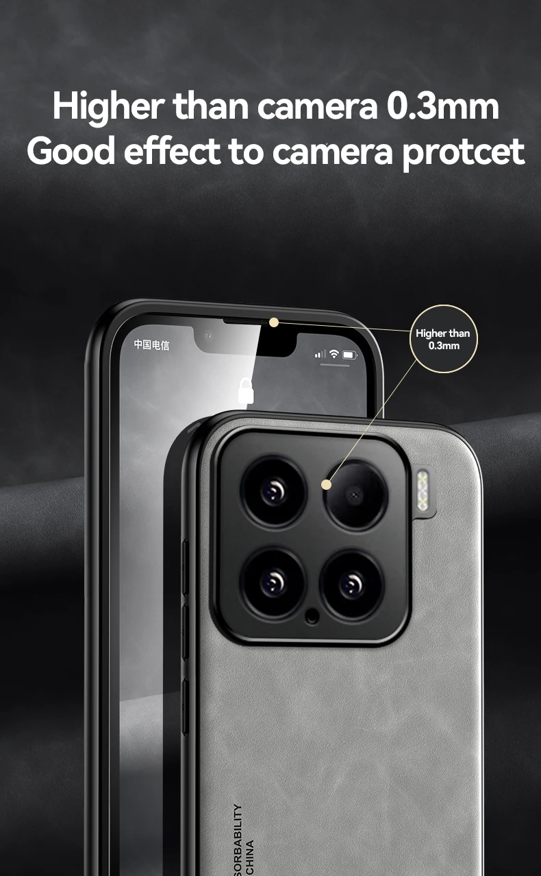 Für Xiaomi 15 14 13 12 Pro Licht Luxus SheePskin Fall Für Mi 14 13 12 T Pro 13 Lite mit Magnetische Saug Telefon Fall – Detail 8