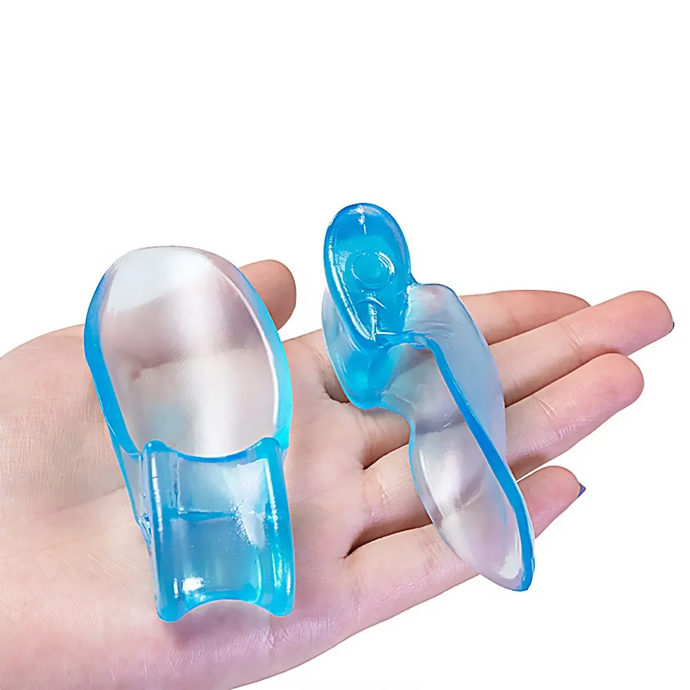 Silicone Toe Separator Finger Feet Care Protector Gel Toe Orthopedic Bunion Hallux Valgus Corrector Pedicure Spacer toe separators toe corrector manicure pedicure tools toe protector