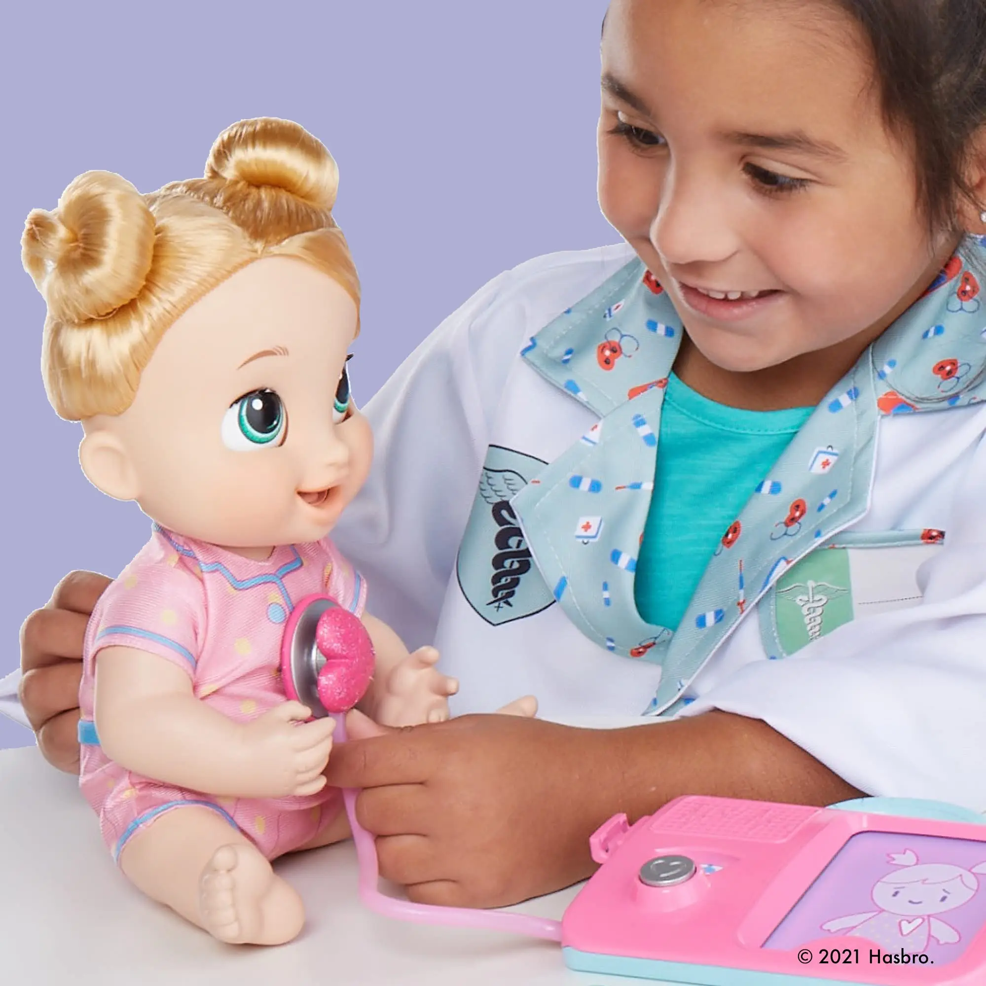 Baby Alive Lulu Achoo Doll 12-Inch Interactive Doctor Play Doll