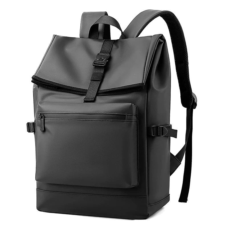 Men's casual backpack, suitable for daily commuting, large capacity travel laptop bag