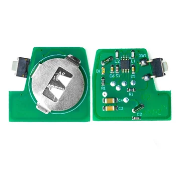 Sostituzione chiave per auto a distanza Chip per Kia 1 Sostituzione chiave per auto a distanza Chip per Kia - XNRKEY sostituzione chiave per auto a distanza lato 1 pulsante 433MHz ID46 pcf 7936 Chip