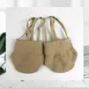 1 Pair of Knitted Rhythmic Gymnastics Shoes Adult Professional Protect Soft Sole Shoes Soft Skin Color Half Socks Pilate 1