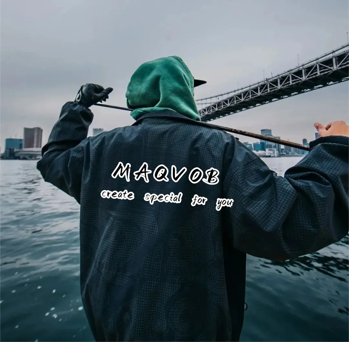 MAQVOB Top Quality 450G Heavyweight EU US Size High Street Clean Fit Short Hooded For Men And Women Loose Thick Boxy Hoodie
