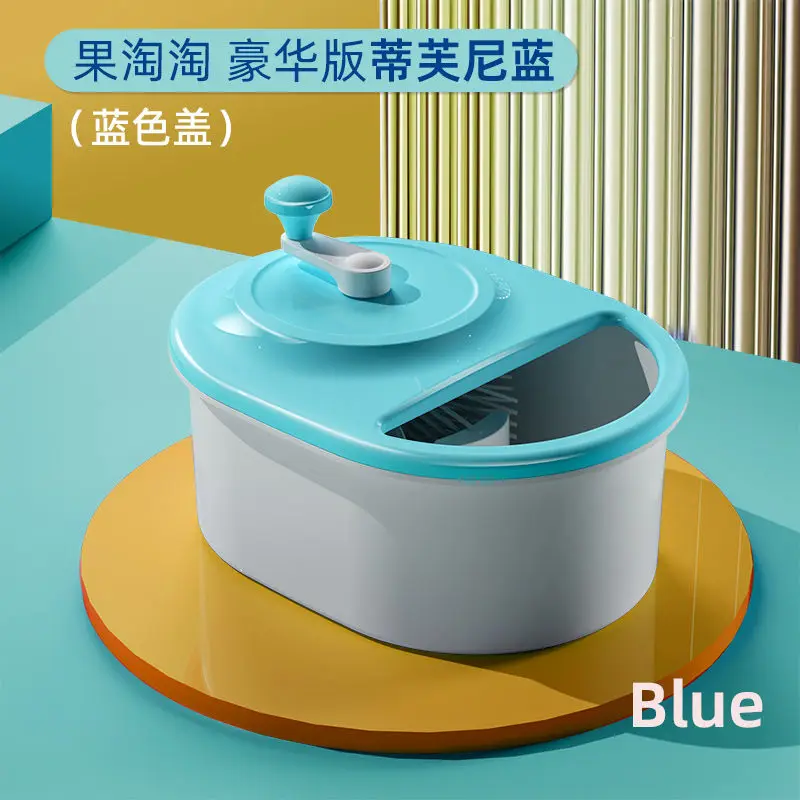 Fruit washing machine, vegetable washing basin, drain basket, water throwing machine, salad fruit and vegetable dehydrator