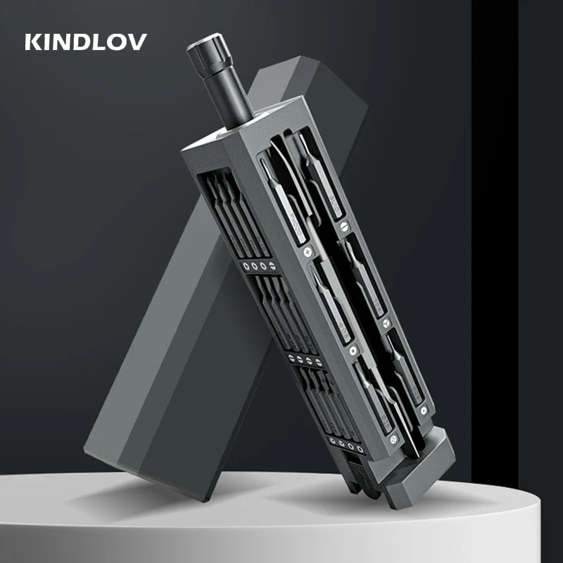 Набор прецизионных отверток KINDLOV 8/32/43/44/46 в 1 магнитный звездообразный комплект