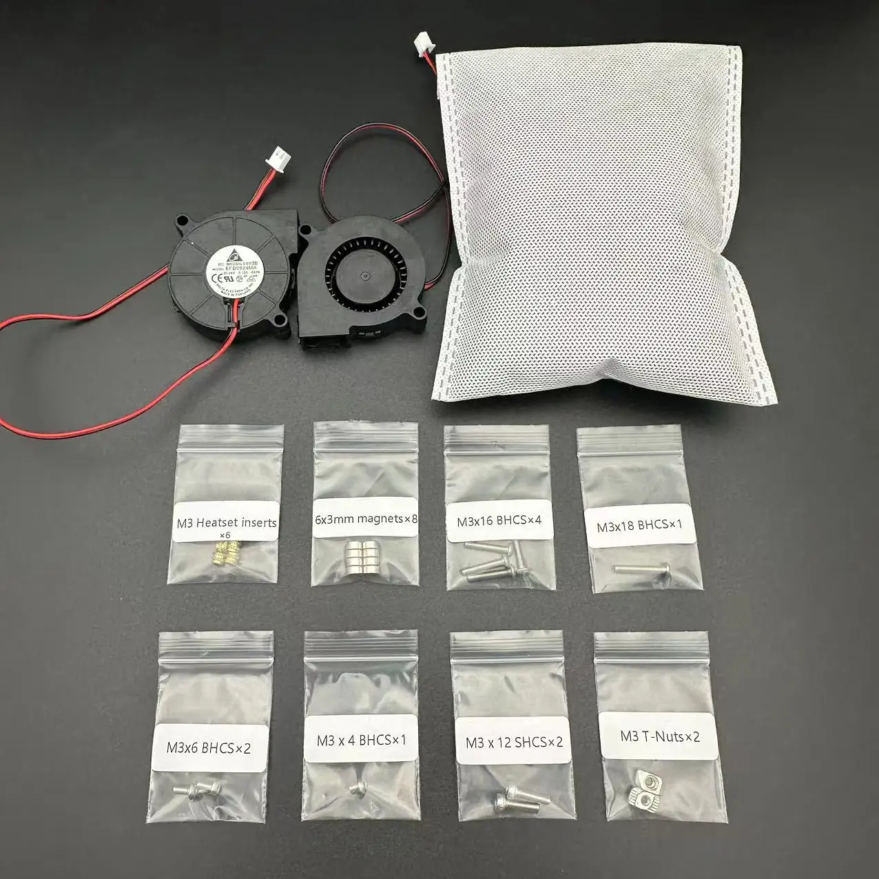 Nevermore V5 Filter 200g Activated Carbon Filters For Voron V0/V0.1/V2