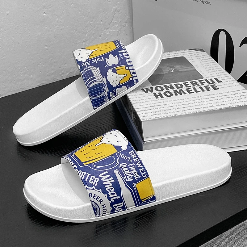 Pantofole da casa per coppia di scarpe da giardino per donna da spiaggia con suola morbida da uomo nuove primaverili_voghion.com
