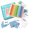 Wooden Calculating Board Enhances Numeracy Skills Multiplication Table Early Educational Toys for Primary Students 2