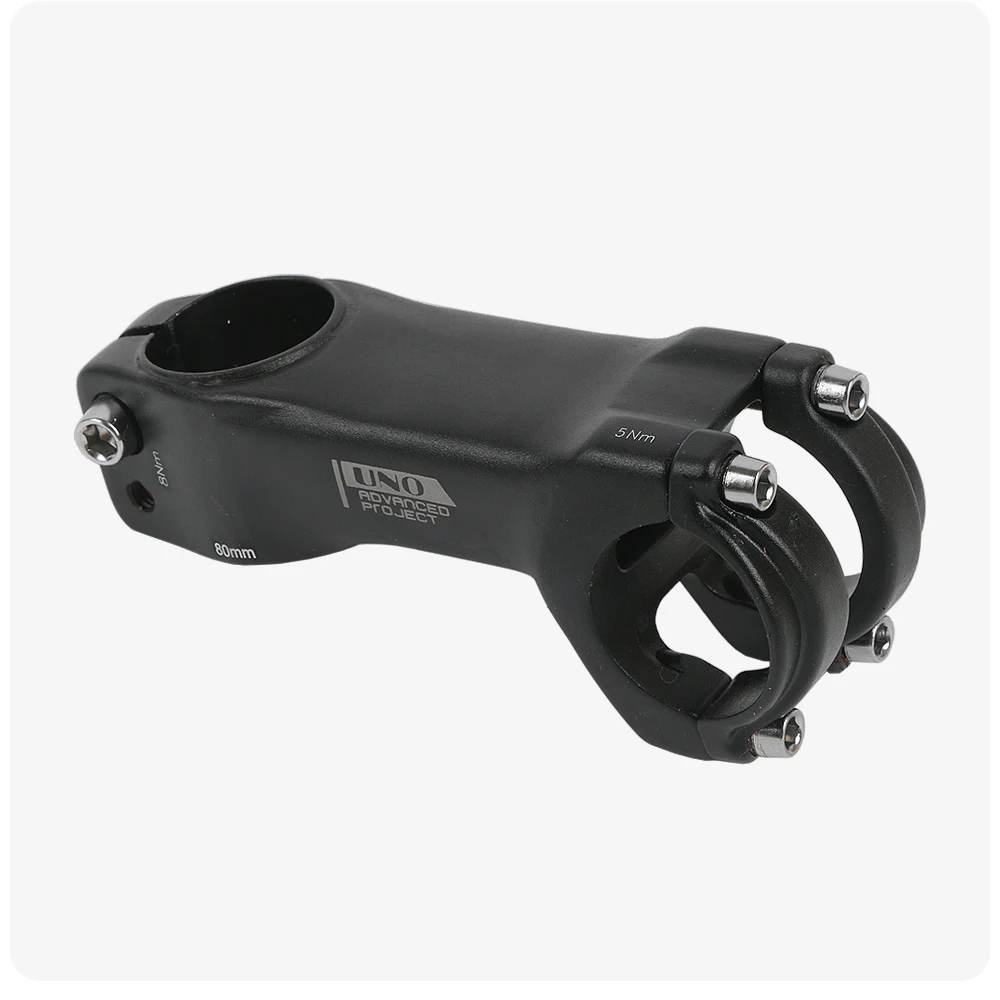 UNO Fahrradvorbau -7 Grad Ultraleichte 6061 Aluminiumlegierung 70-120 mm Road Mountain Gravel Integrierter Fahrradvorbau 31,8 Fahrradteile – Detail 5