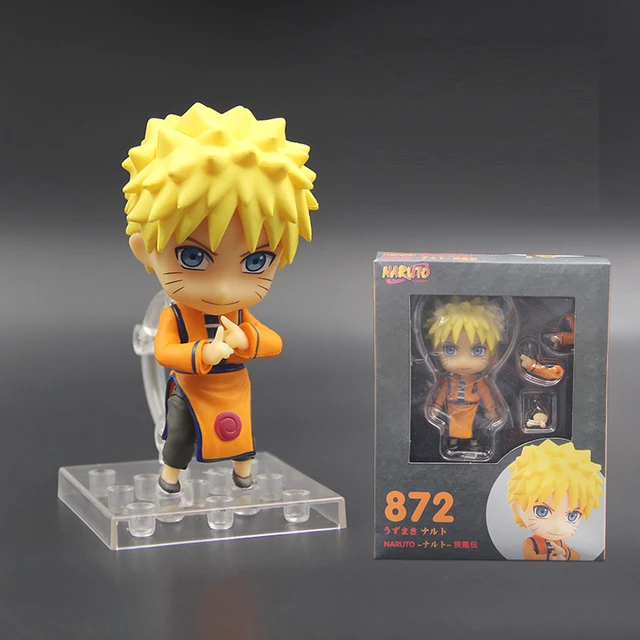 Figurine d'anime Naruto Uzumaki Naruto, jouet en PVC, édition Q, mignon,  modèle d'action, 10cm