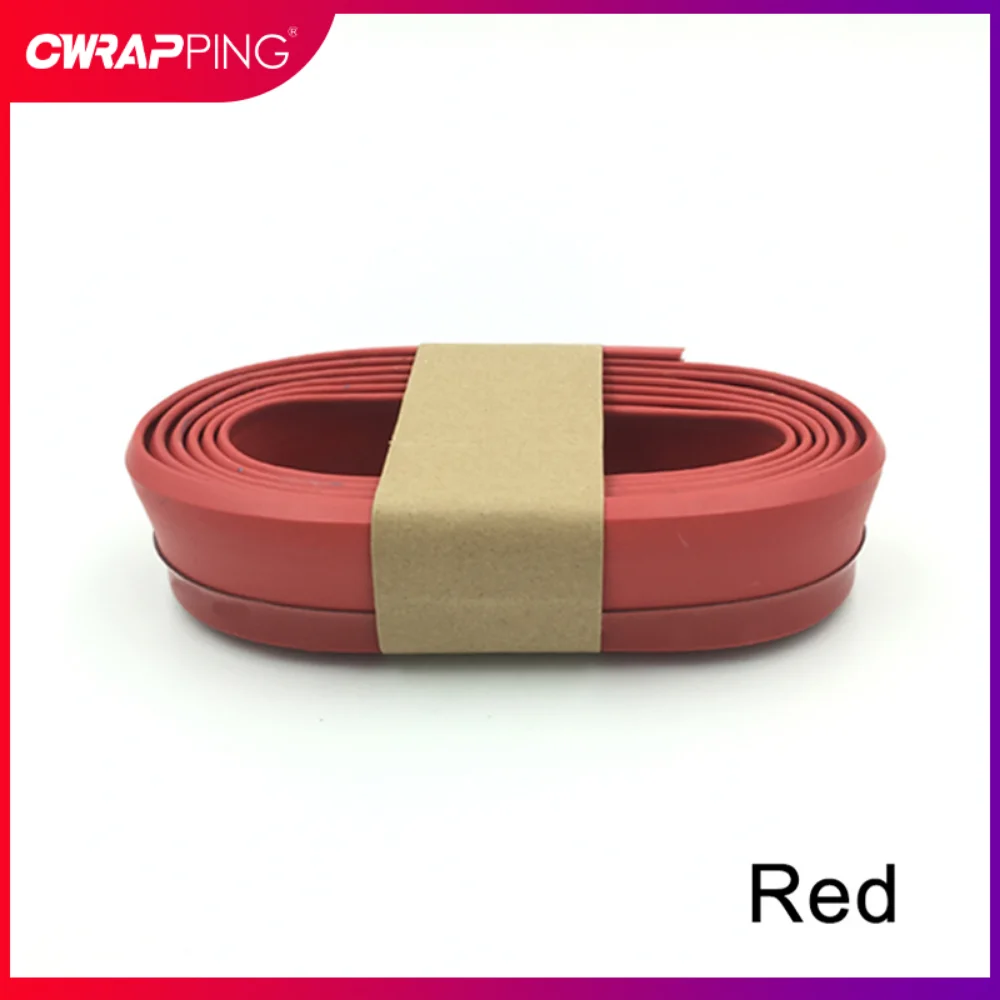 Universal Car Bumper Lip Splitter Protector 2.5m Front Bumper Rubber Lip Strip Exterior Moulding Auto Styling Body Kits