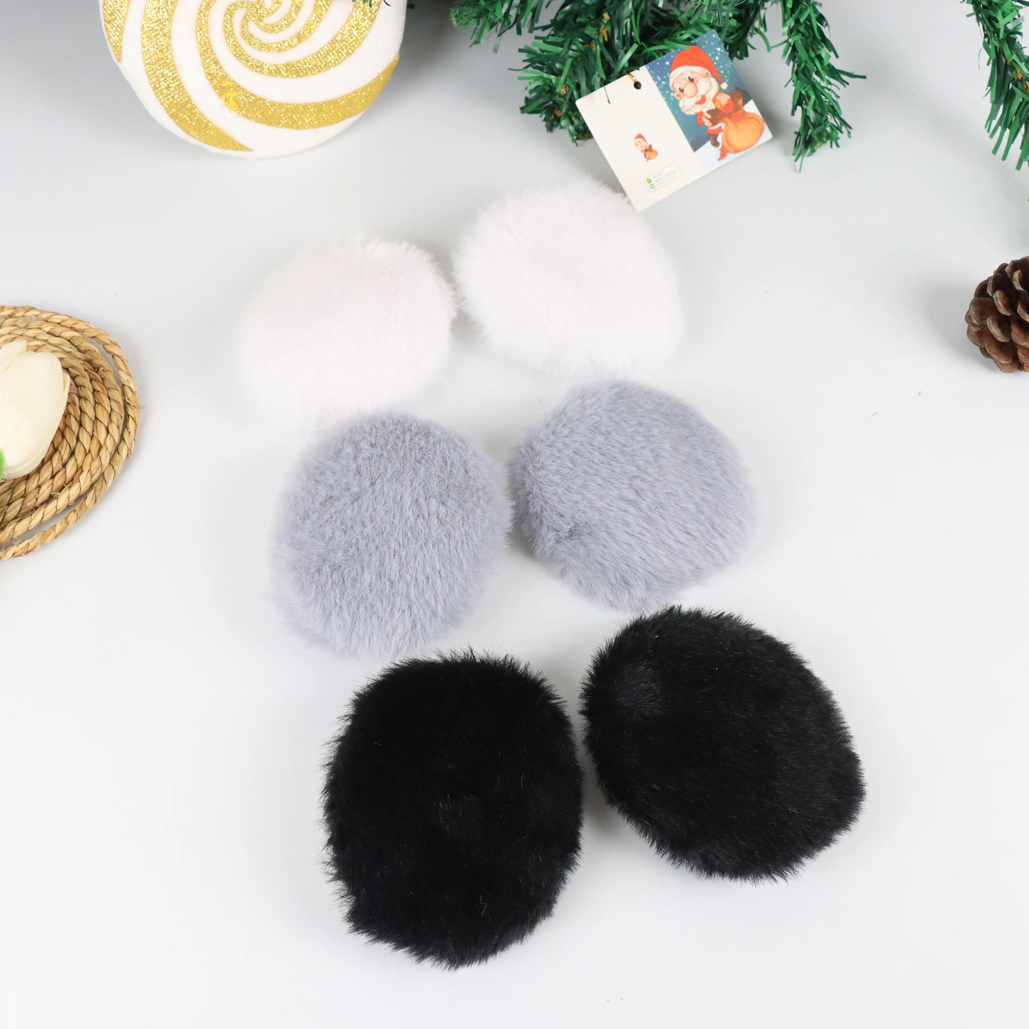Warm Earmuffs, Fur Earmuffs, Unisex Outdoor, Without Ear Warmers, Winter, Windproof, Christmas Gifts