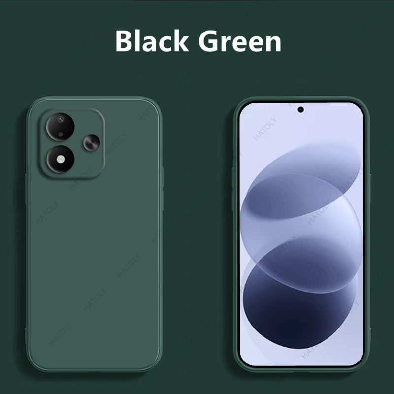 Original Liquid Silicone Phone Case - Durable Back Cover Protector