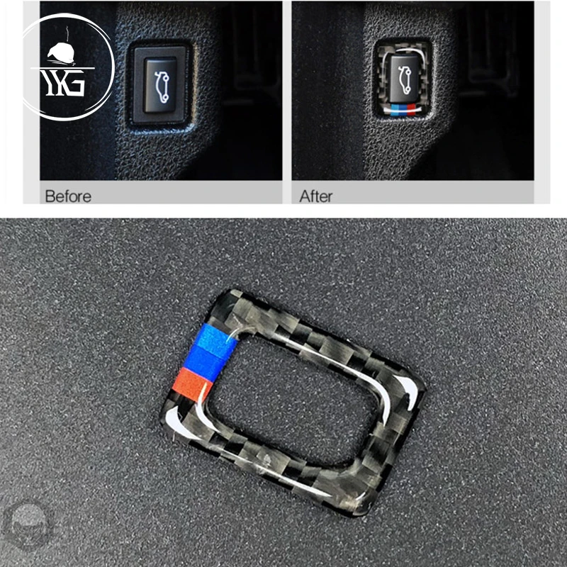 For BMW E60 5 Series 7 Series 2008 2017 Car Styling carbon fiber Trunk