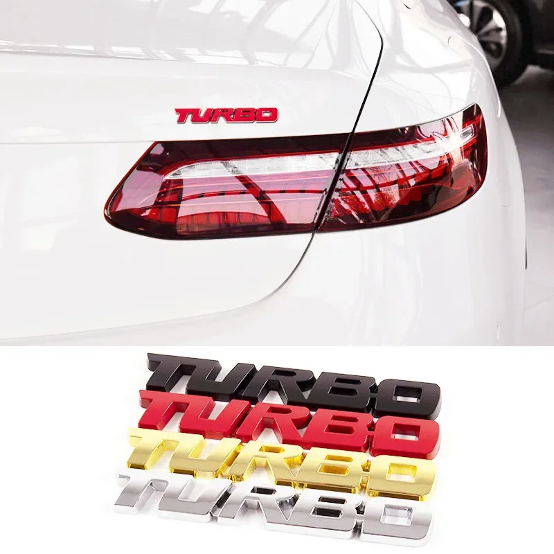 1 шт. Универсальная металлическая 3d-надпись для стайлинга автомобиля турбо-усиление загрузки эмблема значок наклейка Наклейка Автомобильные аксессуары