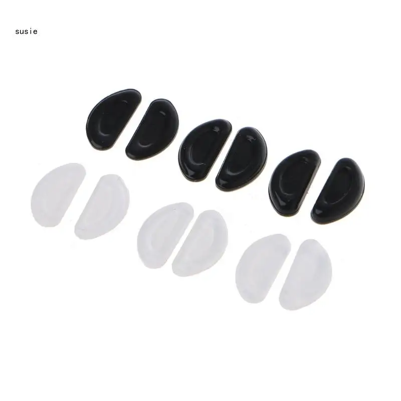 X7YA 10 Pairs Self Adhesive Nosepads for Eyeglasses, Sunglasses, Reading Glasses