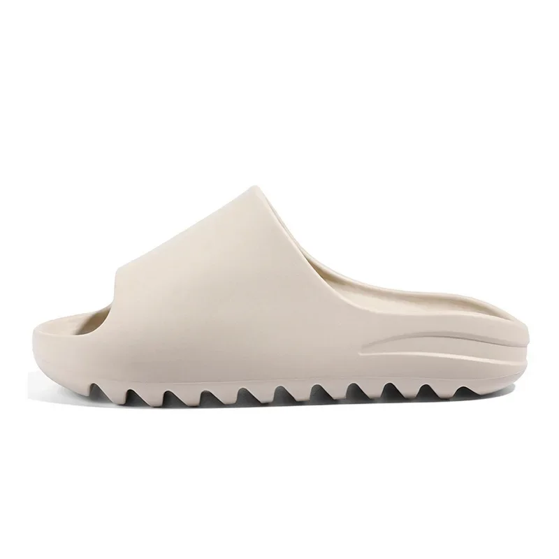 Trendy Summer Thick Bottom Couple Beach Slippers Men's Casual Slip-on Eva Slippers Non-slip Yeezy Sandals 5