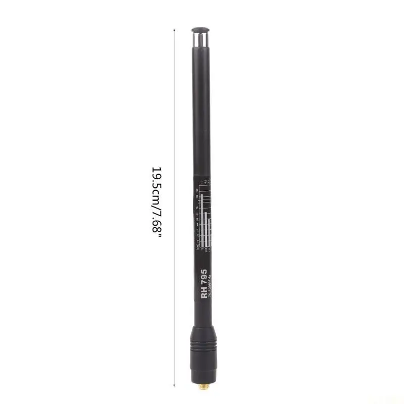 H7BB 70-1000MHz 안테나 광대역 양방향 라디오 UV5R용 SMA Female 안테나