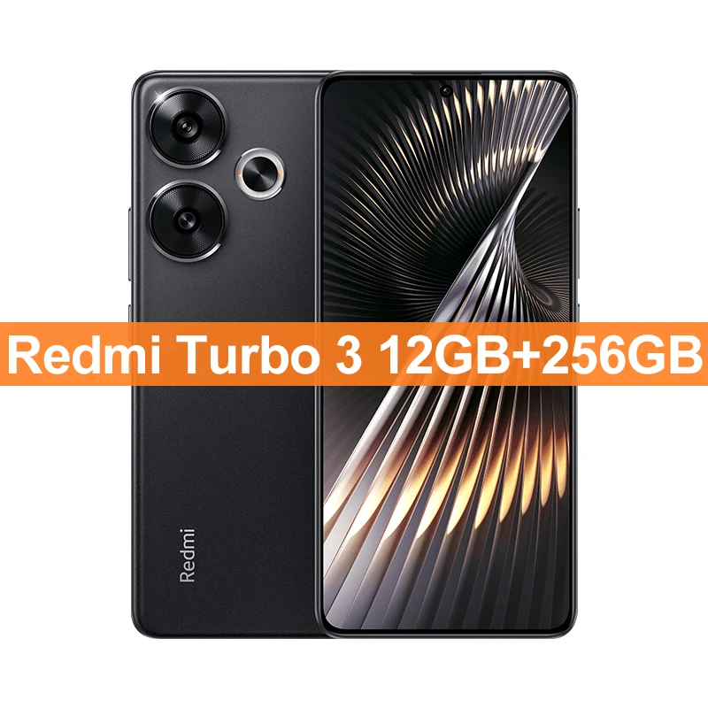 Xiaomi Redmi Turbo 3 5G 6.67”1.5K 2712*1220 Display Snapdragon 8s